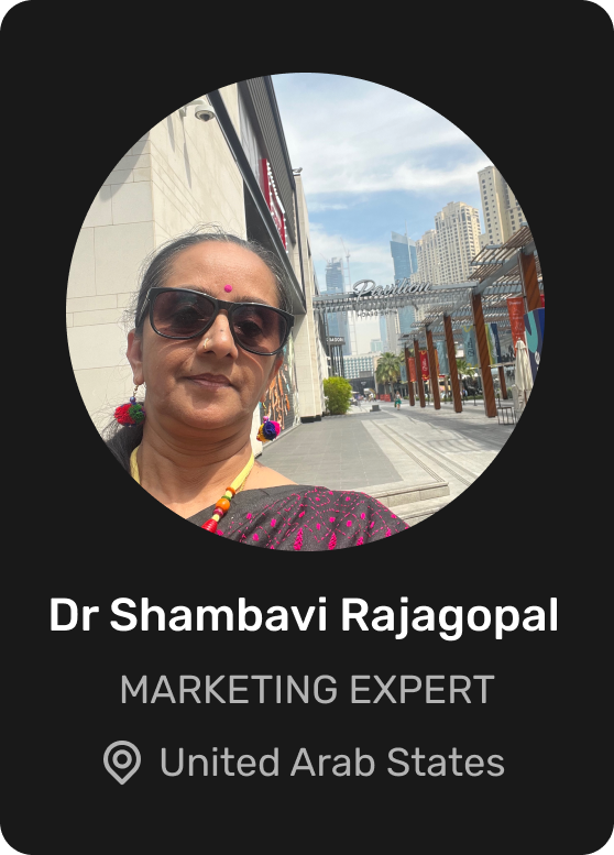 Dr Shambavi Rajagopal