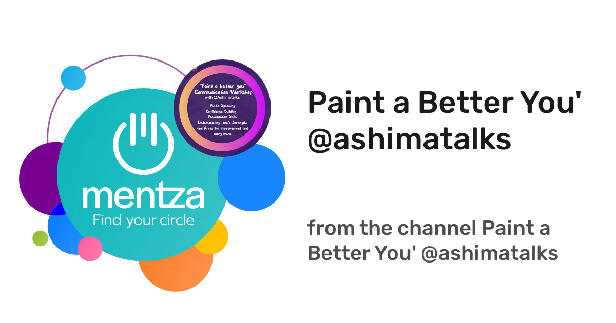 Paint a Better You' ashimatalks Paint a Better You' ashimatalks