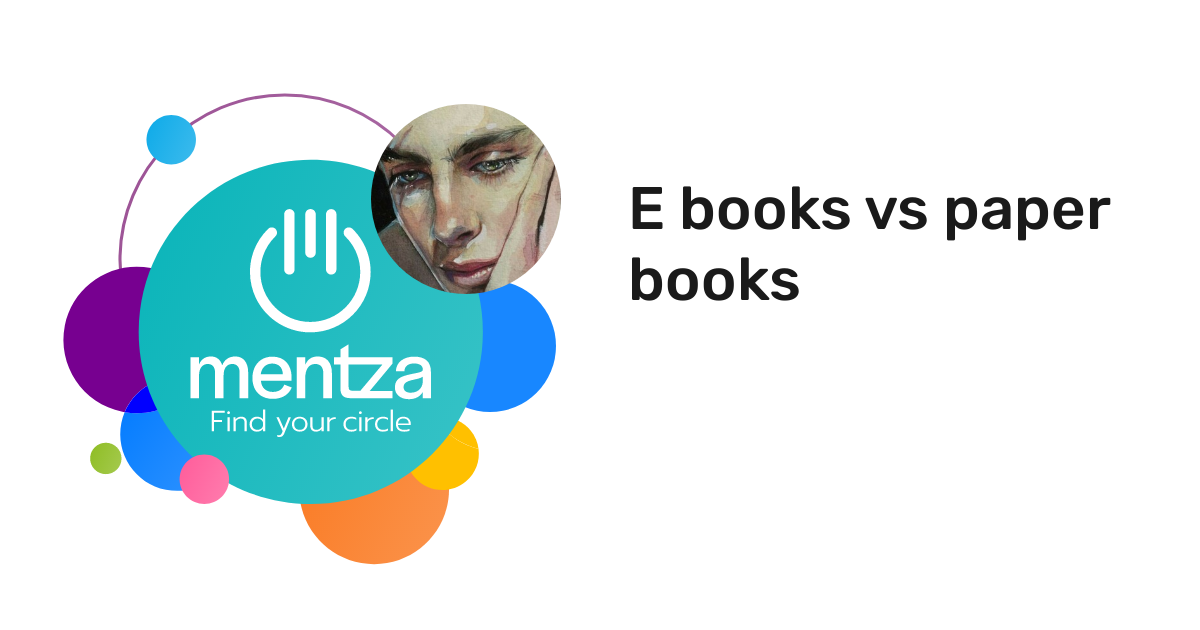 E books vs paper books Download Mentza